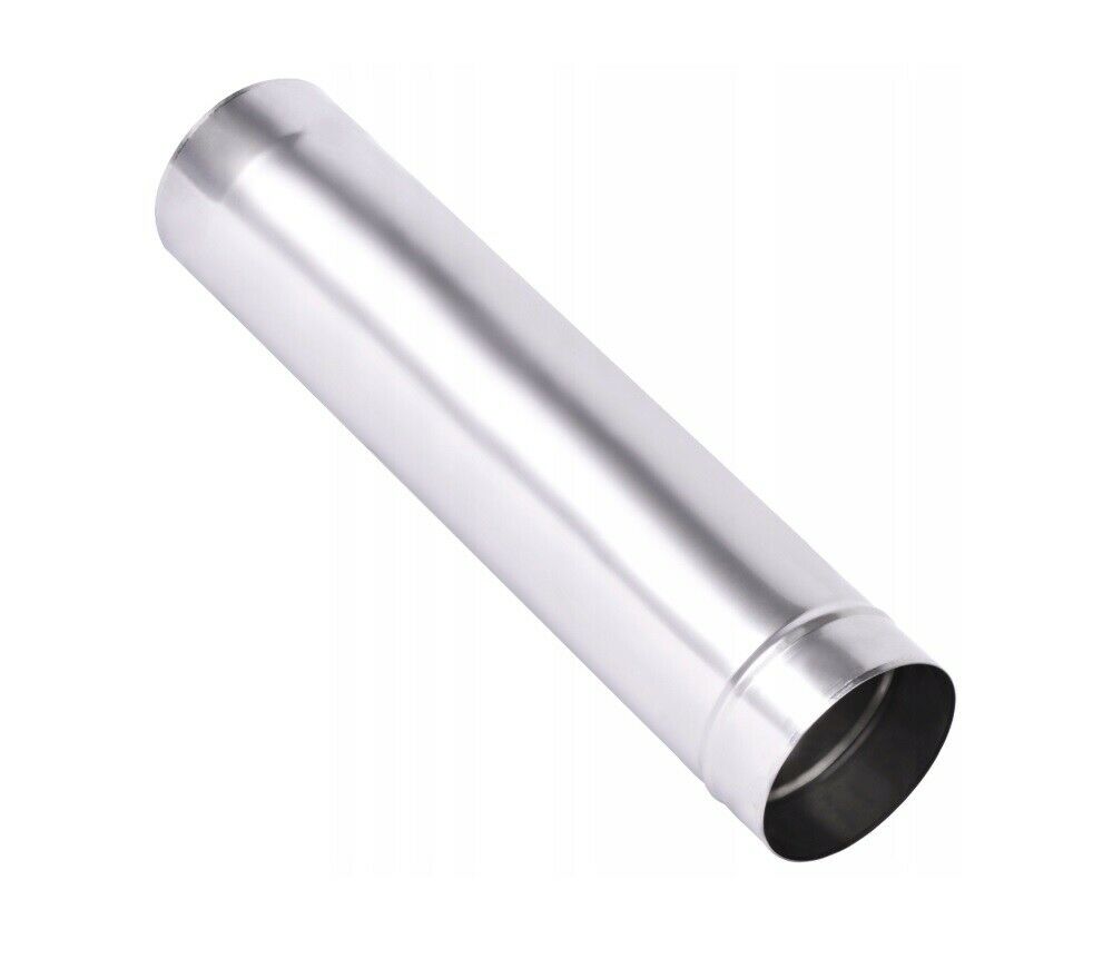 STAINLESS STEEL Flue Pipe 200mm Diameter, Single Wall for Large Pizza